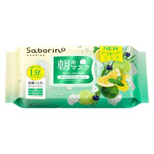 BCL Saborino 早安面膜 清涼舒爽无油感透明肌款  28片/盒