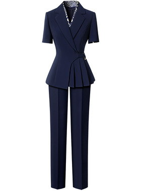修身收腰显瘦女神范高级感工作服