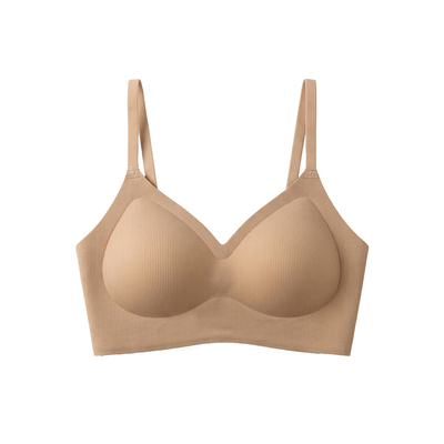 2026新品圆润饱满魔力挺小胸聚拢内衣女平胸无钢圈防下垂文胸