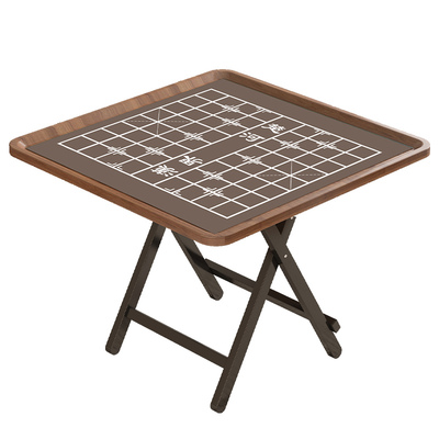 竹山下麻将桌家用折叠便携式