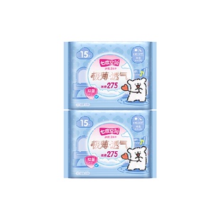 【下拉享优惠】七度空间卫生巾线条小狗联名抑菌极薄透气275mm