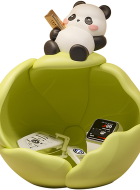 可爱熊猫创意家居入户门玄关收纳