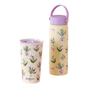 Cath Kidston316保温杯创意水杯陶瓷马克杯颜值党闭眼入生日礼物