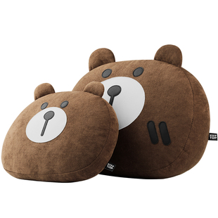 KEEPTOP汽车头枕腰靠套装可爱护颈枕卡通车载座椅护腰托四季通用