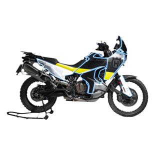 适用胡斯瓦娜Norden901贴纸隐形车衣车身TPU保护油箱贴膜改装配件