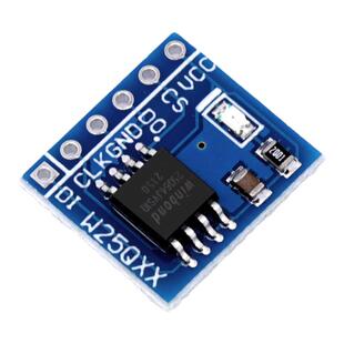 W25Q64Q32 64Mbit 8MByte FLASH储存模块DataFlash SPI接口 BV FV