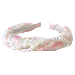 儿童发箍女童可爱碎花发饰头饰小女孩头箍头花学生高颅顶2025新款