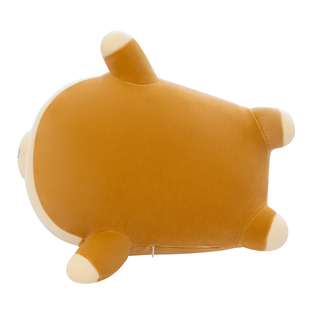 网红棕色柯基狗狗公仔柴犬玩偶毛绒玩具大抱枕可爱床上抱枕超软男