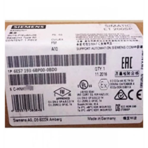 议价6ES7193-6BP00-0BD0西门子ET200SP基础单元6ES71936BP000BD0