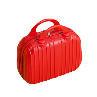 小行李箱女手提化妆箱包便携化妆品美甲工具箱14寸带锁密码收纳箱