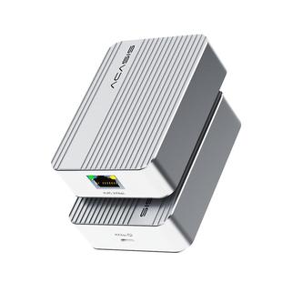 阿卡西斯USB4.0万兆网卡10Gbps网络转换器拓展坞兼容雷电5/4/3/USB4转10G万兆网卡苹果电脑Macmini适用