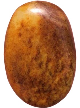 新疆和田玉黄沁独籽原石吊坠