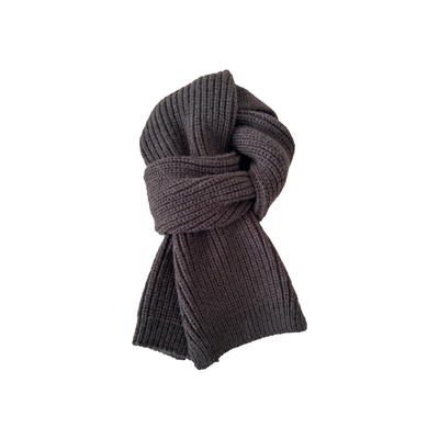磨糯糯同款乌木棕围巾女冬季围脖