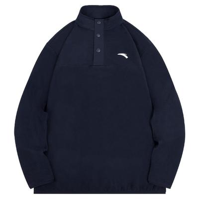 安踏儿童立领卫衣男女童摇粒绒衣