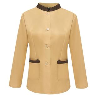 保洁员阿姨工作服长袖男套装物业衣服短袖女清洁工制服夏装工装女