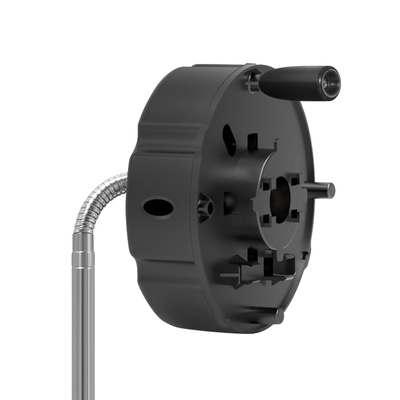 可视探鱼器收线轮显示屏一体支架