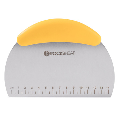 ROCKSHEAT硅胶手柄不锈钢切面刀