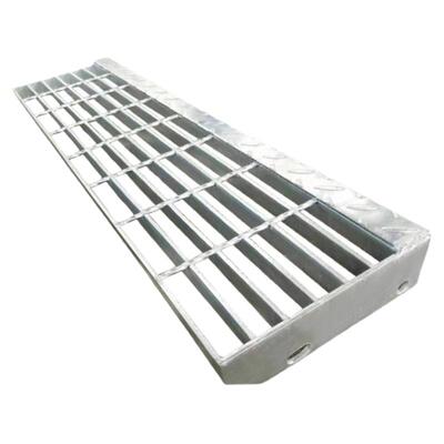 楼梯平台钢格防滑定制踏步板