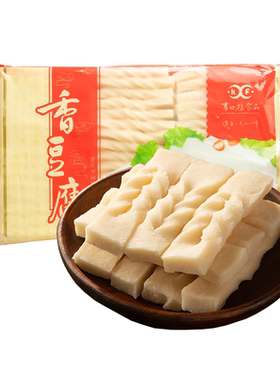 香豆腐1kg四川火锅含鸡肉香豆腐冒菜麻辣烫关东煮串烧烤火锅食材