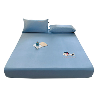 a类母婴级1米2床笠款床单儿童床罩纯棉100全棉床垫套保护罩床套罩