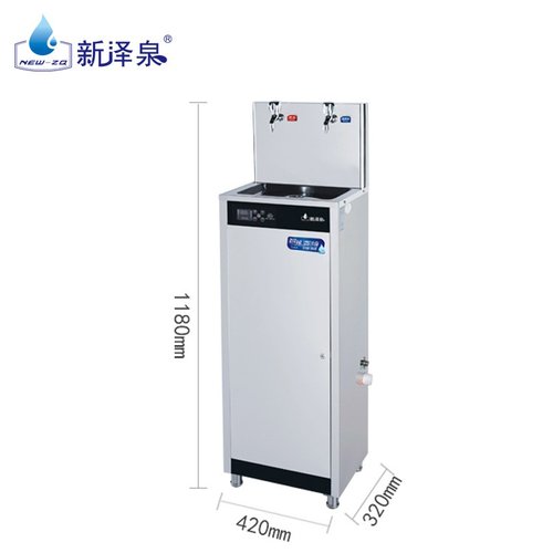 新泽泉不锈钢商用校园温热立式智能开水器节能饮水机厂家