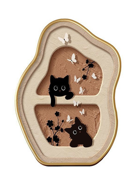 奶油风餐厅桌面摆画治愈系