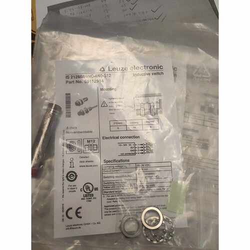 〔议价-可维修〕全新劳易测Leuze传感器IS 212MM/4NC-4N0