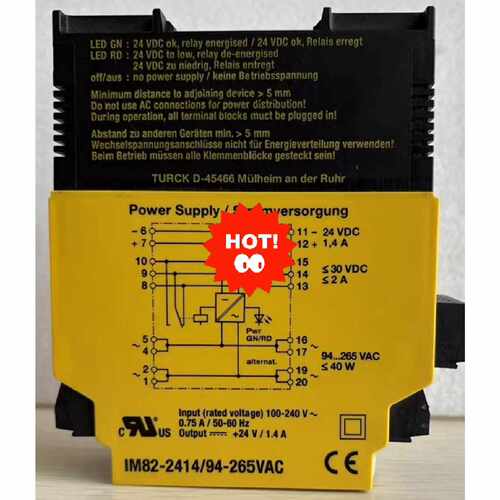 询价-TURCK图尔克IM82-2414/94-265VAC安