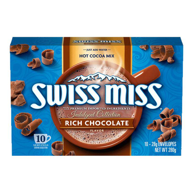 swissmiss美怡可可可粉瑞士小姐冲泡饮品棉花糖热coco巧克力粉