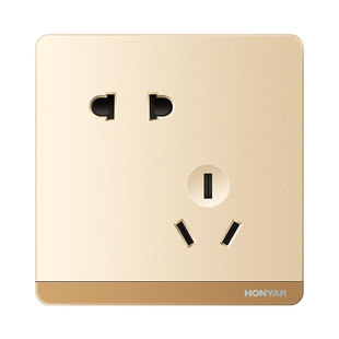 鸿雁暗盒10只装86型通用 家用开关插座暗线底合 线盒 开关盒 底盒