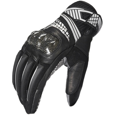 SBK可触屏防摔碳纤骑行手套春夏