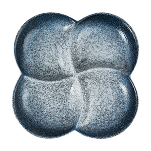 零食盘分餐盘陶瓷分格盘子西餐具一人食减脂三格四格餐盘蔬菜盘子