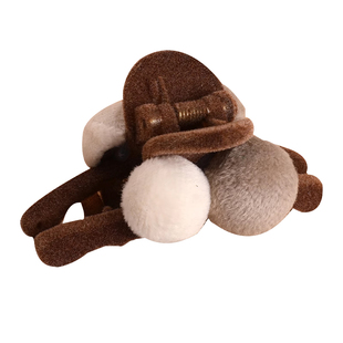 半扎发小抓夹刘海发夹女前额头顶发卡高马尾侧边短发边夹夹子头饰