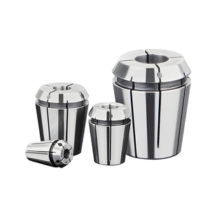 ERS32止水筒夹中心内冷出水橡胶弹性夹套er16/20/25/40止水夹头