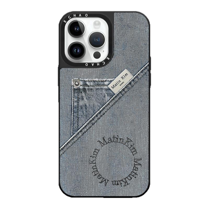 CASETiFiY联名复古牛仔苹果17pro适用于iPhone16ProMax防摔镜面15plus手机壳14防摔13网红同款华强北平替潮女