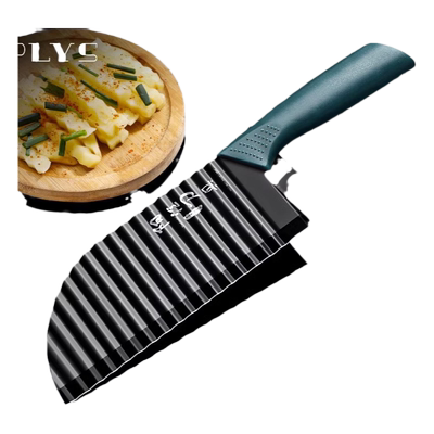 304狼牙土豆刀具商用波浪刀