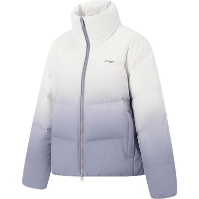 李宁火锅羽绒服女子短款棉服