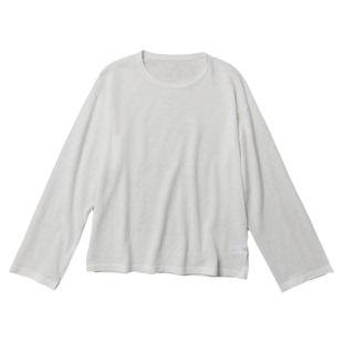 TANG TOWN 春夏刚需 呼吸感轻薄干爽全亚麻 随性圆领针织套衫T恤