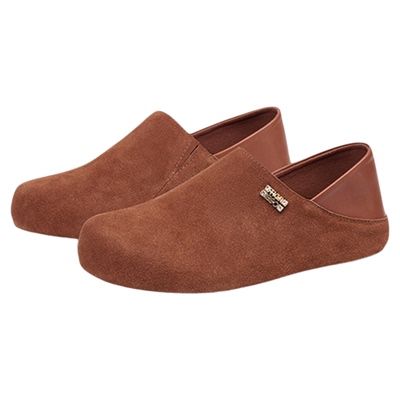 徐艺洋同款小土豆蹀愫厚底增高毛毛加绒棉鞋勃肯鞋女TA65169-50