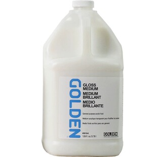 高登Golden超亚光媒介剂3531消光化妆BJD丙烯聚合物调色媒介亮光3510流质亚光透明底料3520亚光调和液3530