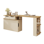 床尾柜夹缝置物柜实木20cm极窄床边长条书桌梳妆台一体床头收纳柜