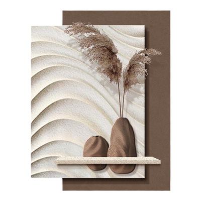 意式极简3d立体客厅装饰画侘