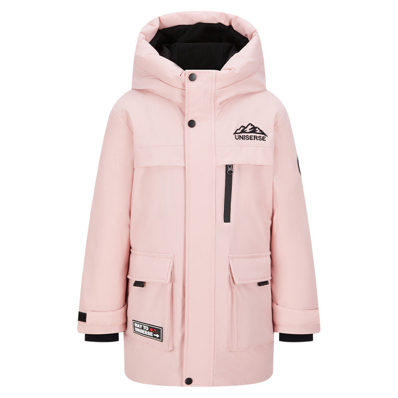 雪中飞儿童户外工装羽绒服蓄热冬