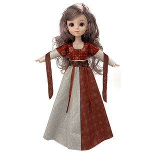 做衣服小人台儿童diy服装设计玩具娃衣5手工6材料包9假人造型头模