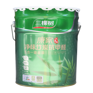 三棵树康家净味竹炭抗甲醛五合一室内家用乳胶漆防霉防潮墙面漆