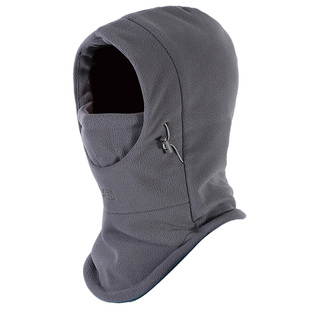 秋冬男女双层加厚防寒帽子骑行包头帽老人防风保暖帽儿童围脖头套