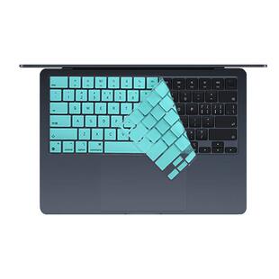适用2025新款苹果M4MacBookAir15键盘膜A3241防尘垫air15.3英寸电脑按键套保护膜M3芯片笔记本全护眼屏幕贴膜
