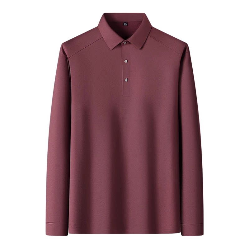 红色长袖喜公公婚宴装婚礼服polo