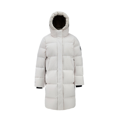 君羽2025新款鹅绒服女中长款加厚