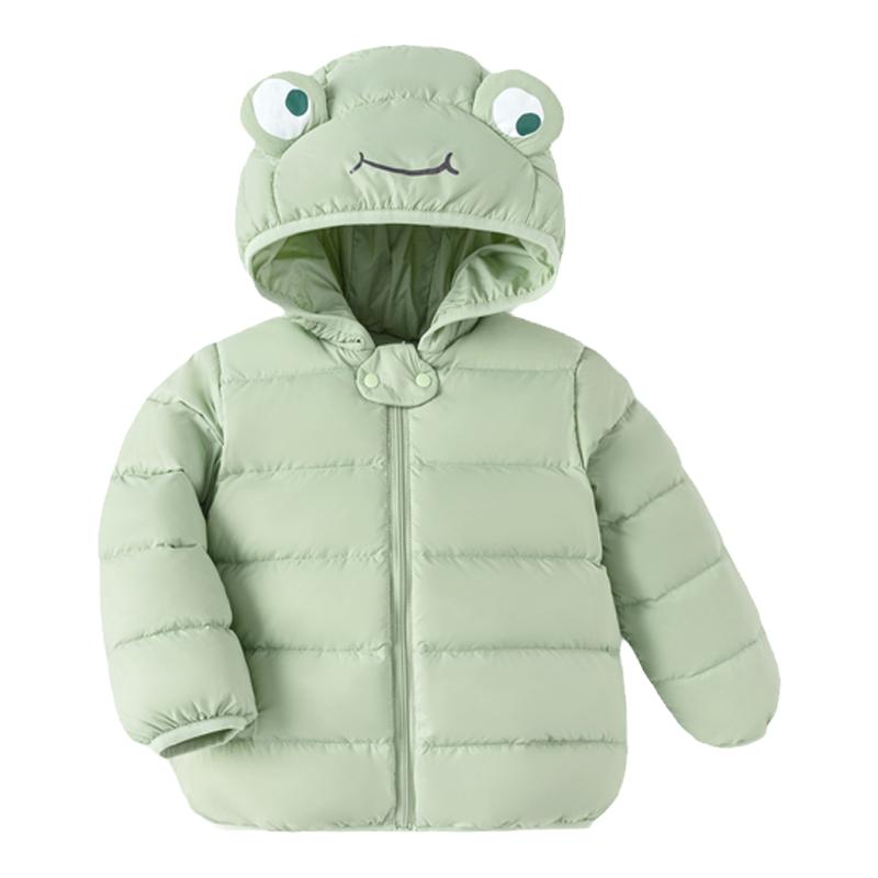巴拉巴拉婴儿羽绒服男女童儿童2025新款冬装短款宝宝外套三防保暖